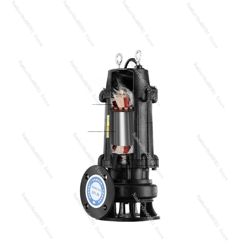 XC Sewage Pump High Power WQ Sewage Dirt Submersible Pump Waste Water Septic Tank without Blockage Sewage Pump