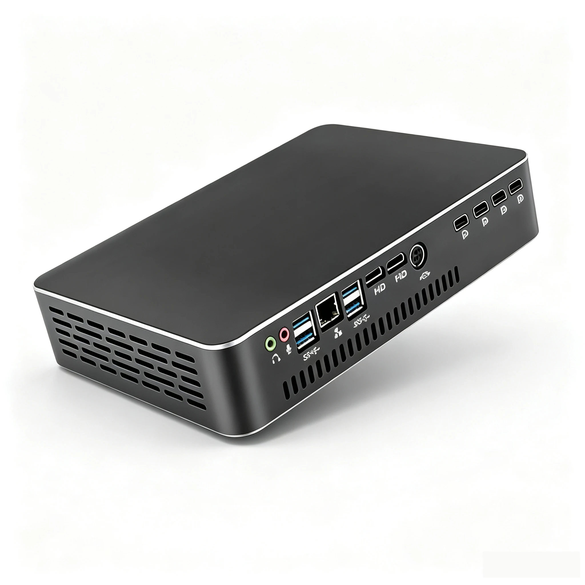 Partaker B19 Mini PC i5 10400F P1000 4G GDDR5 Design Workstation Video Editing 3D Modeling Desktop Computer 6-Core 2.9GHz