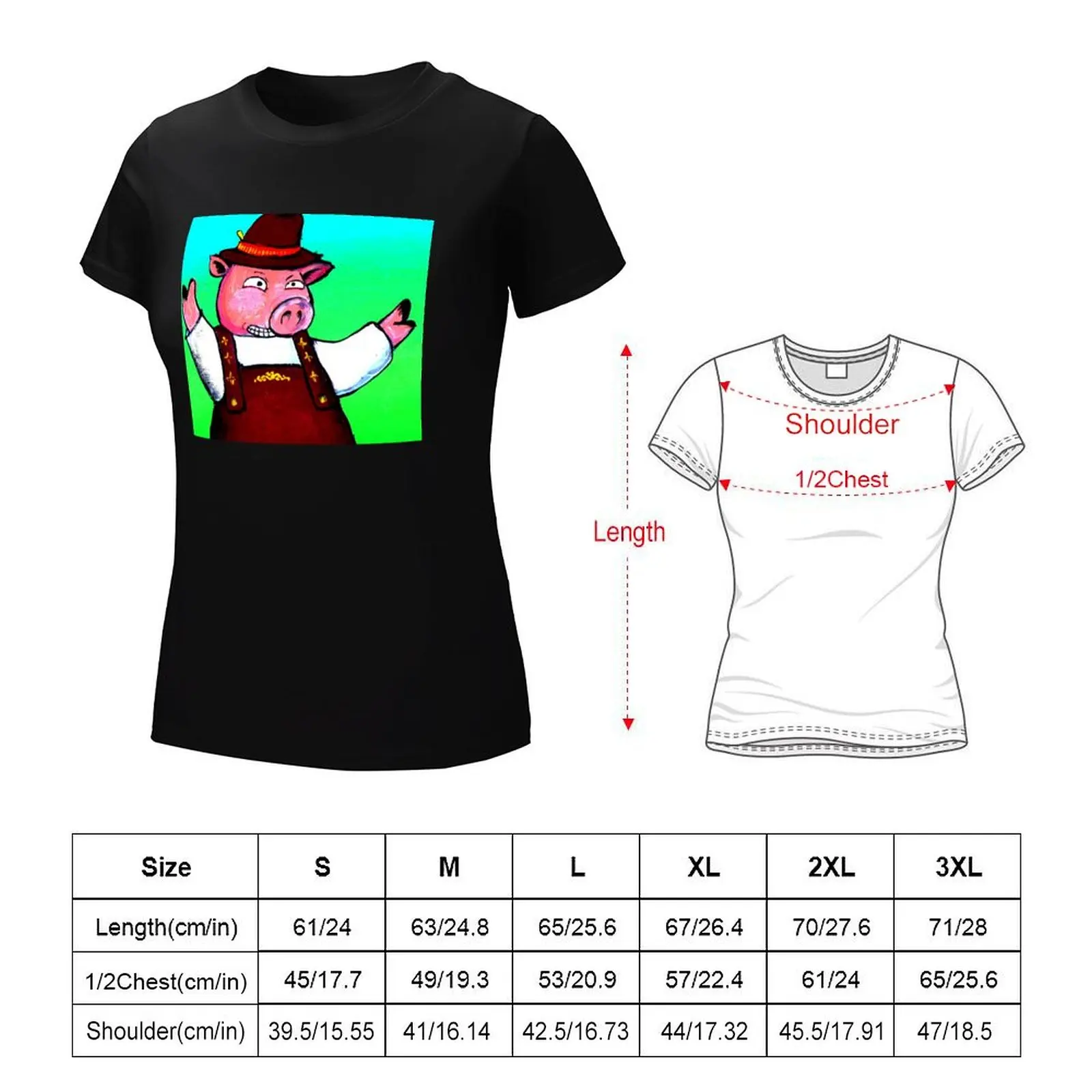 PIGTOBERFEST T-Shirt summer clothes shirts graphic tees korean fashion lady clothes cat shirts for Women