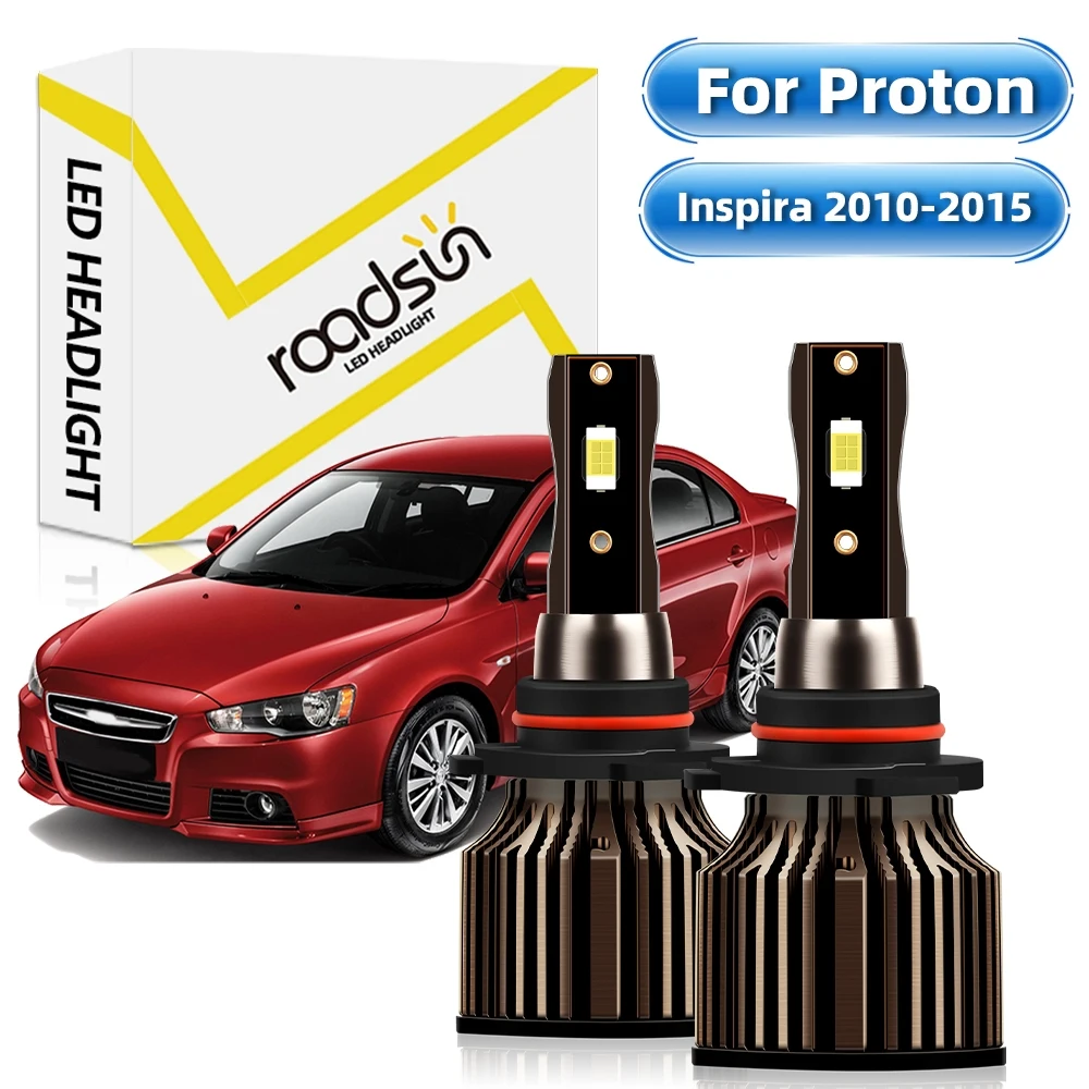 【For Proton Inspira 2010-2015】9005/HB3 Hi/Lo Car Headlight Bulbs Headlamp 6000K White 24000LM 400% Super Bright Plug And Play