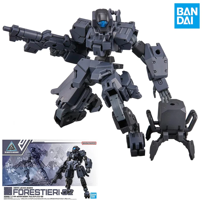 

BANDAI Original 30MM Forestieri Anime Figure EEXM-S02M Forestieri 02 Assembled Hands-on Action Figures Toys Collectible Gifts