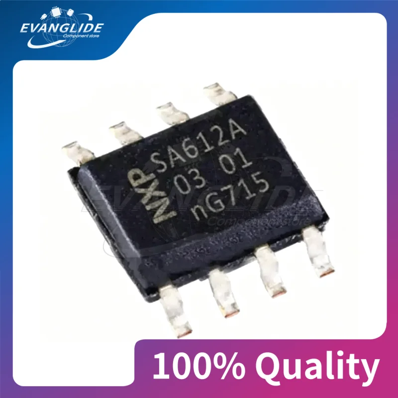 1 PCS/LOT SA612AD SA612 SOP-8 Dual-Balance Mixer and Oscillator Chip