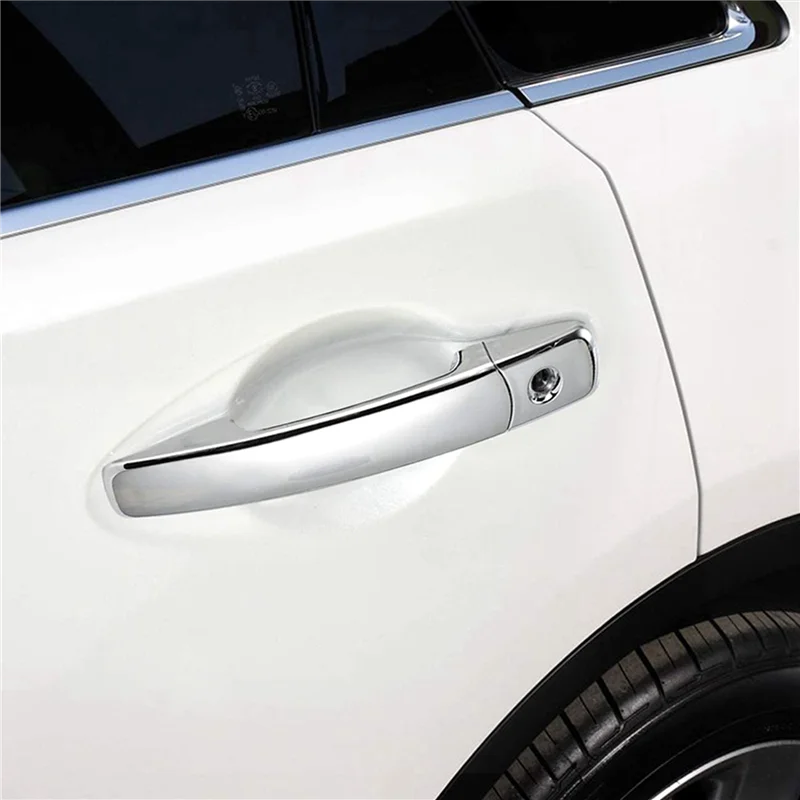 

5X Exterior Door Handle With Keyhole For Infiniti FX35 FX45 Nissan Murano Rogue 82646-CA000 80640-CA012 Front Left Side