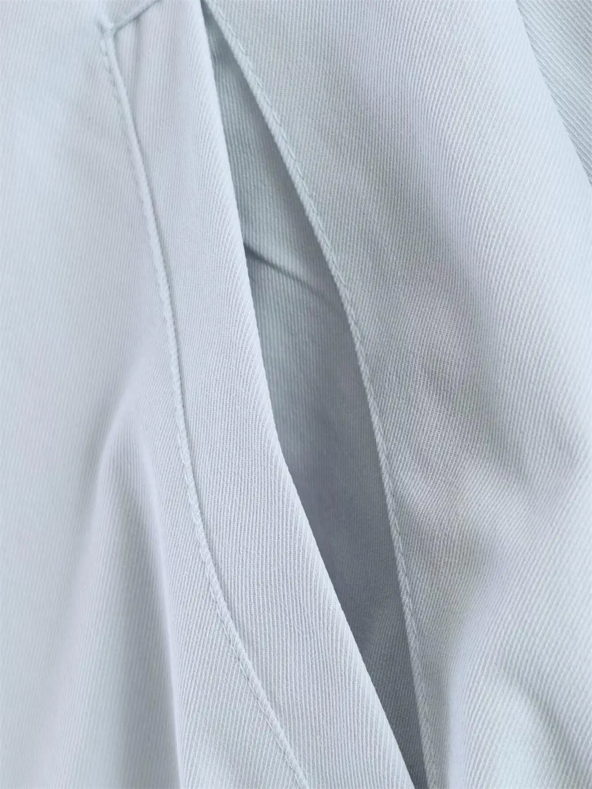 TFMLN Damen Hochkragen-Jacke mit Kordelzug, Langarm-Crop-Mantel, Frühjahr 2026, Lässige Oberbekleidung, Vielseitiger Minimalistischer Damenmantel – Detail 15