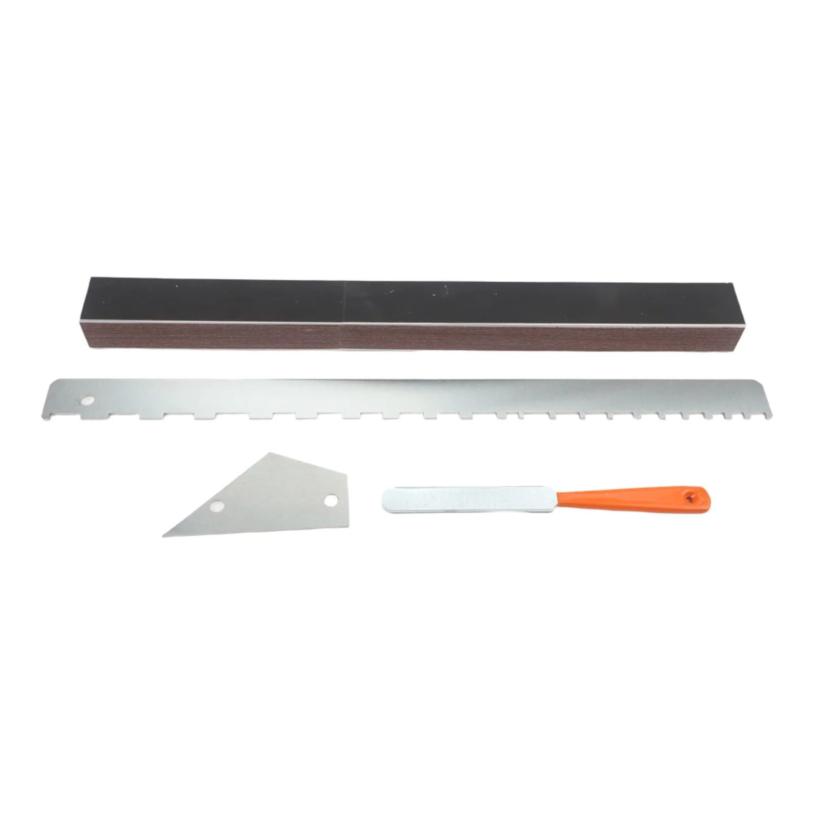 Luthiers\\\' Choice Comprehensive 16 Inch Fret Leveling Sanding Beam Alongside Accurate Measuring Tools for Ultimate Precision