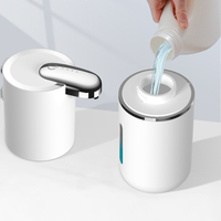 380ml Automatic Soap Dispenser Wall Mounted Electric Sanitizer Dispenser IPX5 Waterproof Infrared Sensor for Bathroom Kitchen