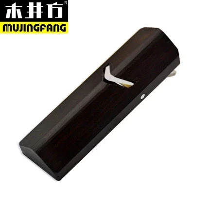 Japanese Ebony Mini plane Arc convex Cutter Curved Sole/Bench Flat bottom planes Planer，Woodworking Trimming Tool Manual Push