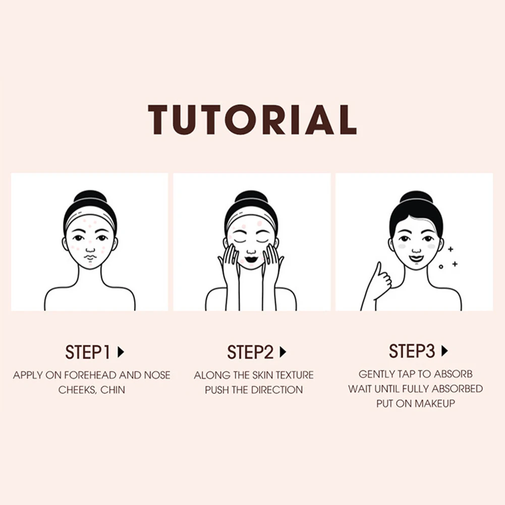 Pore Minimizers Face Primer เนื้อระบายอากาศน้ําหนักเบาสําหรับทุกสภาพผิวแต่งหน้า Kawaii