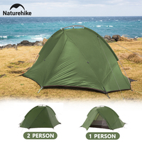 Naturehike Camping TAGAR Tent 1 2 Person Outdoor Lightweight Waterproof Portable Travel Hiking Tent Backpack Cycling Tent PU4000