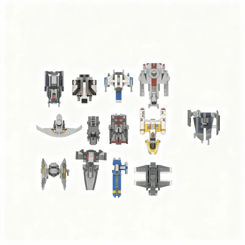 1762pcs MOC Advent Calendar Days Bonus Horizon Seasonal Star Battle Model Toys Building Blocks Christmas Gift Construction