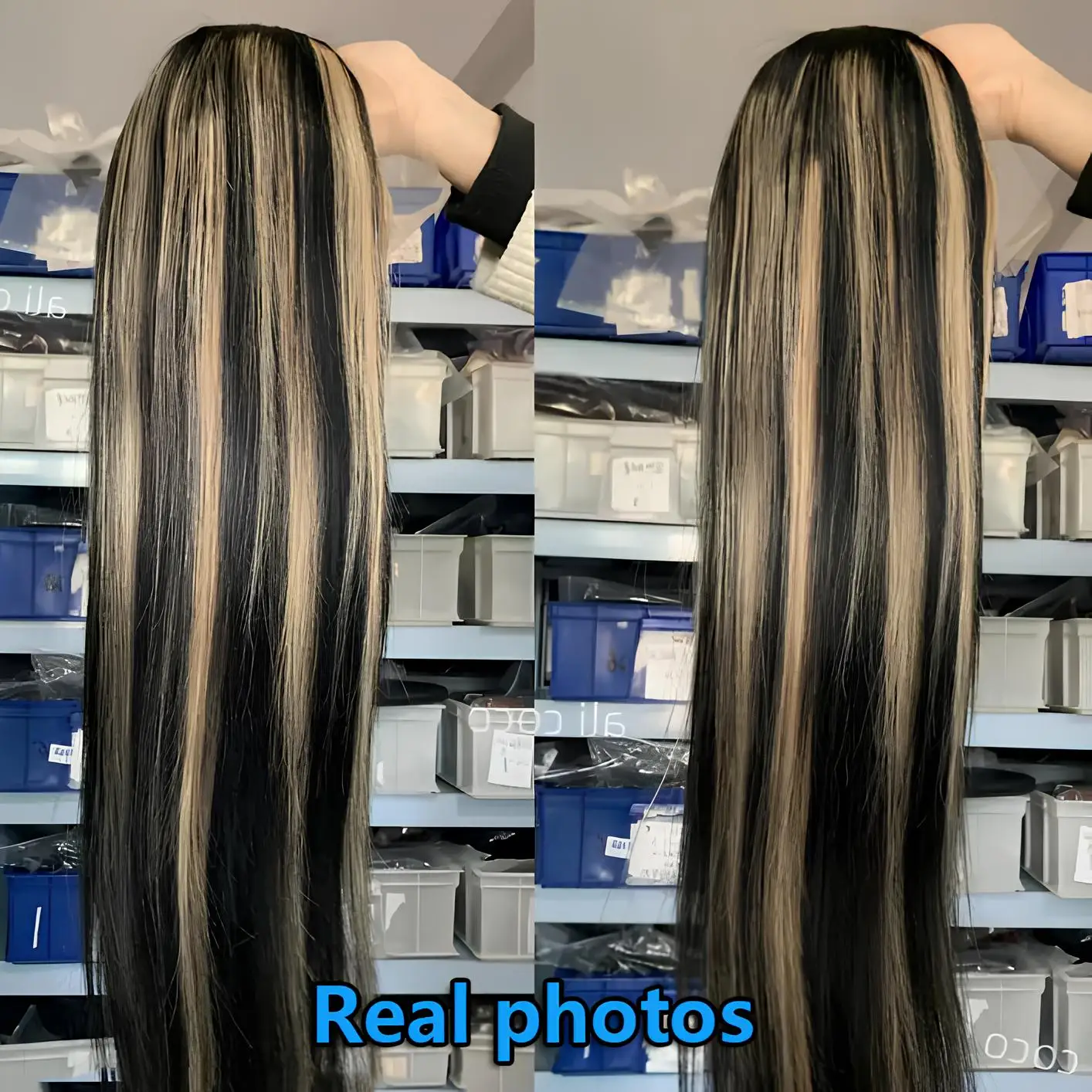 1B/27 Highlight Bone Straight 30 Inch 13x4 HD Lace Front Human Hair Wigs Real 200% Brazilian Colored Lace Frontal Wig For Women image 3