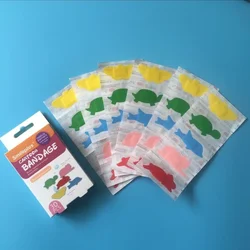 Desenhos animados ferida ataduras para bebê, band-aid adesivo, etiqueta respirável, hemostasia, kit de emergência, gesso, crianças patch, 30pcs