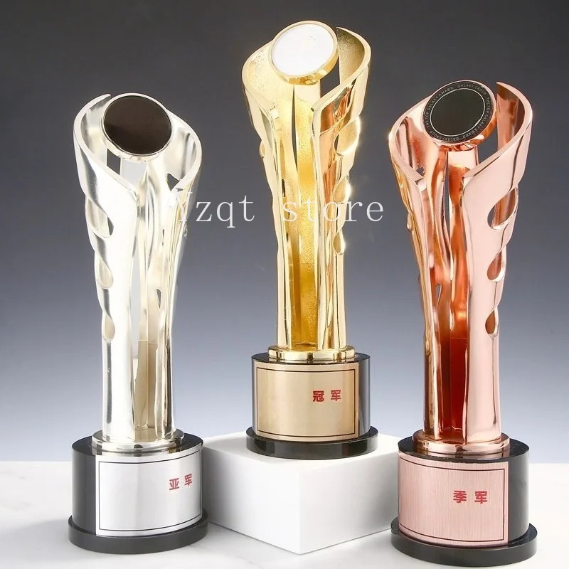 Resin Trophy Metal  Customization Creative Resin Crystal Trophy Customization
