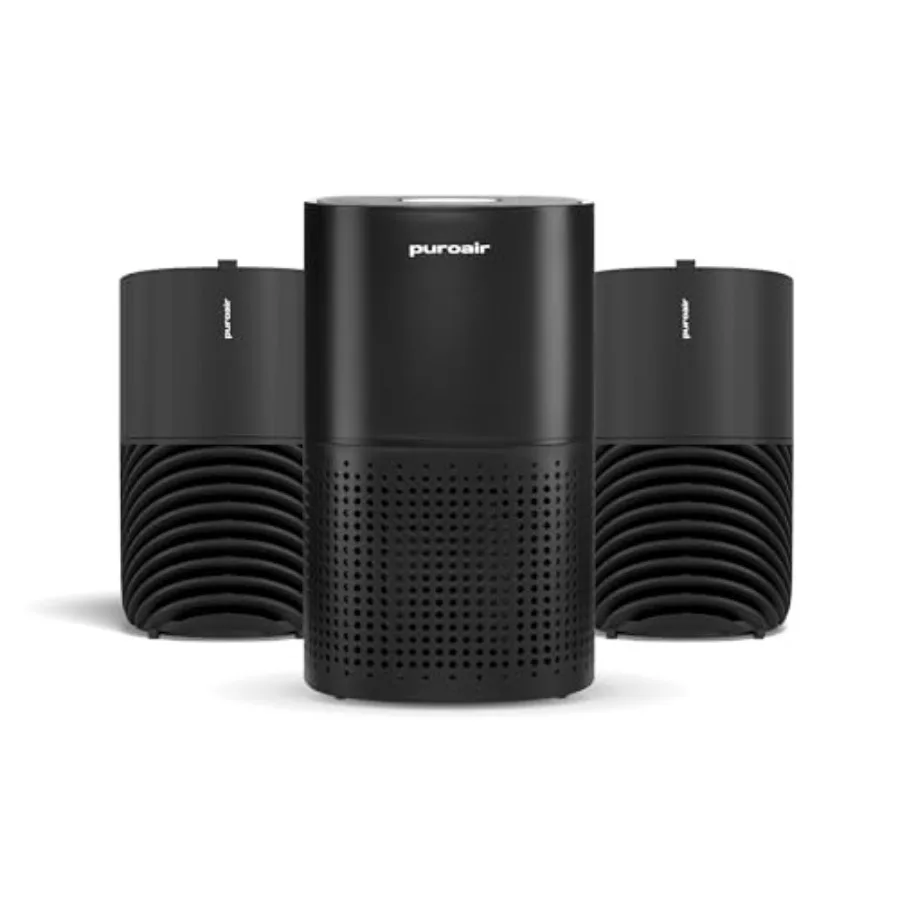 

HEPA air purifiers for home large rooms, white plastic, quiet operation, covers up to 2, 200 sq ft, filters 99.9 of pollutants,