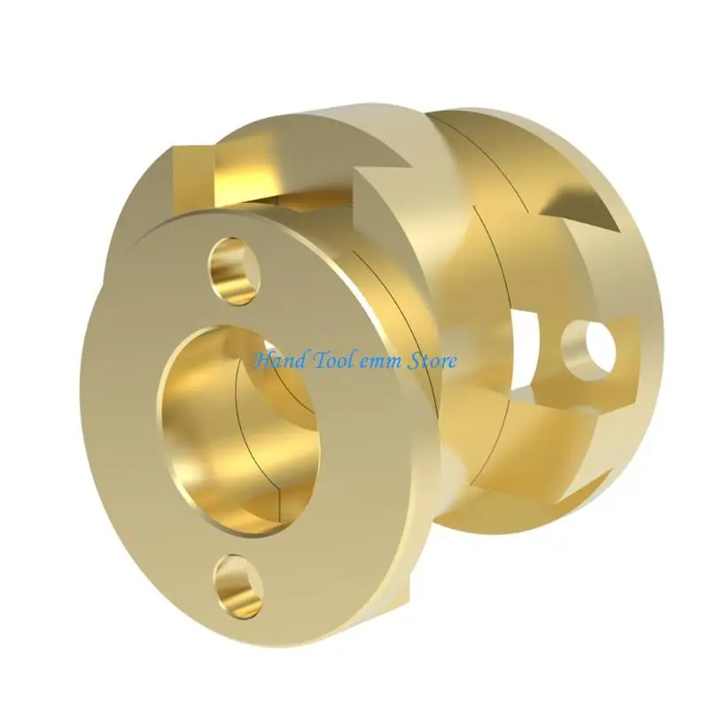 

H37F 3D Printer Part for Oldham Coupling T8 Z Shaft Round Screw Metal Coupling