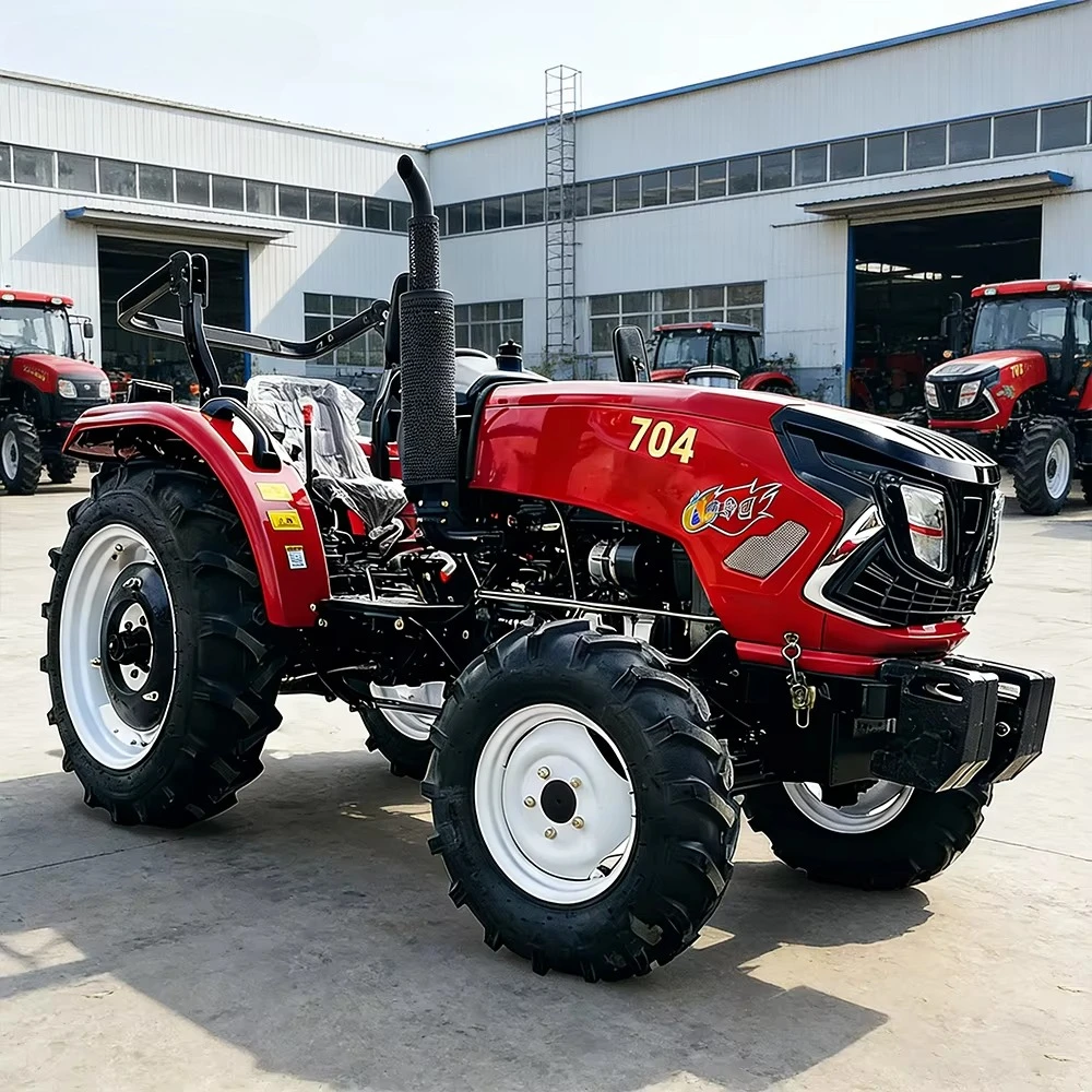 

Сельскохозяйственный трактор мощностью 80 л.с. с электрическим запуском и функцией PTO для транспортировки — поддержка EPA