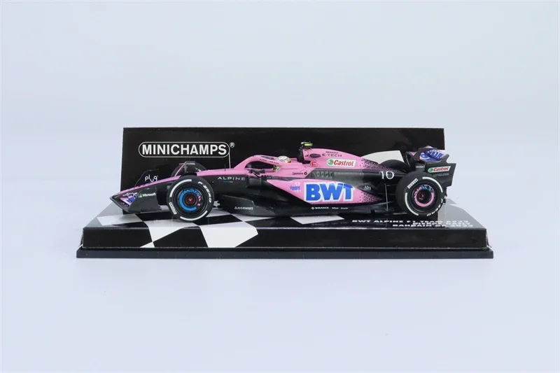 MINICHAMPS 1:43 2023 F1 BWT ALPINE A523 #10 P.GASLY Racing Model Car