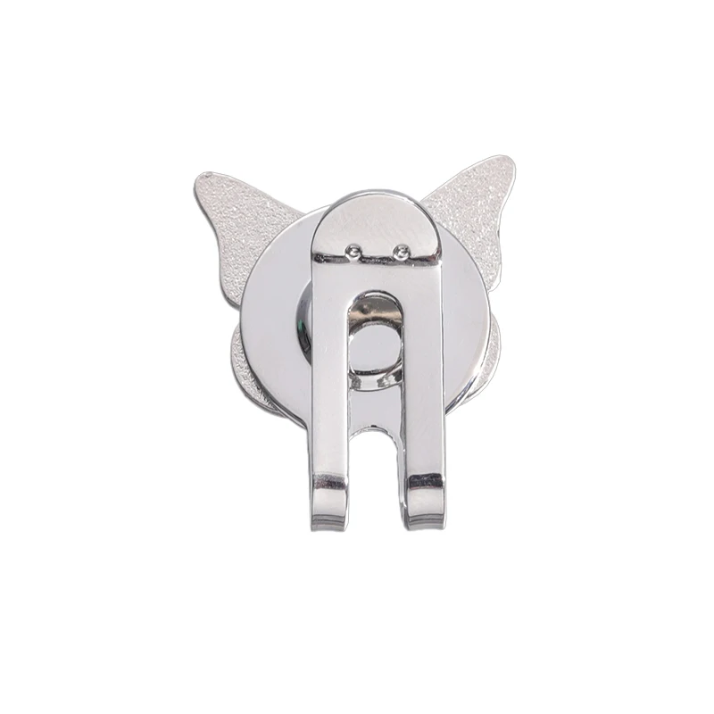 Golf Ball Marker Magnetic Cap Clip Butterfly Shape Alloy Metal Accessories Jewelry for Golf Hat Golfer Baseball Hat Brim Clip