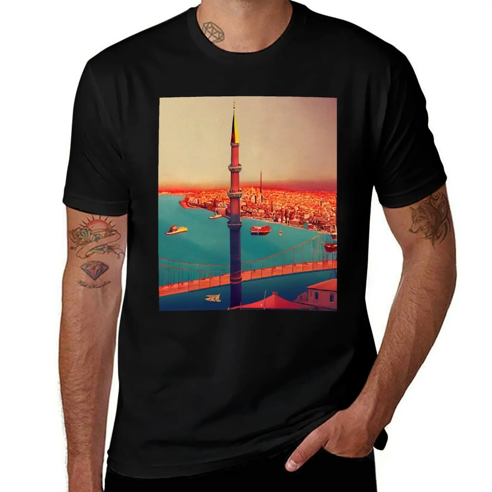 

Istanbul Digital T-Shirt man tshirt printed t shirts for man T-Shirt