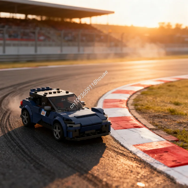 

289pcs MOC Purosangue Alt City Champions Supercar Model Building Blocks Christmas Gift Assemble Brick Toy Kids Birthday