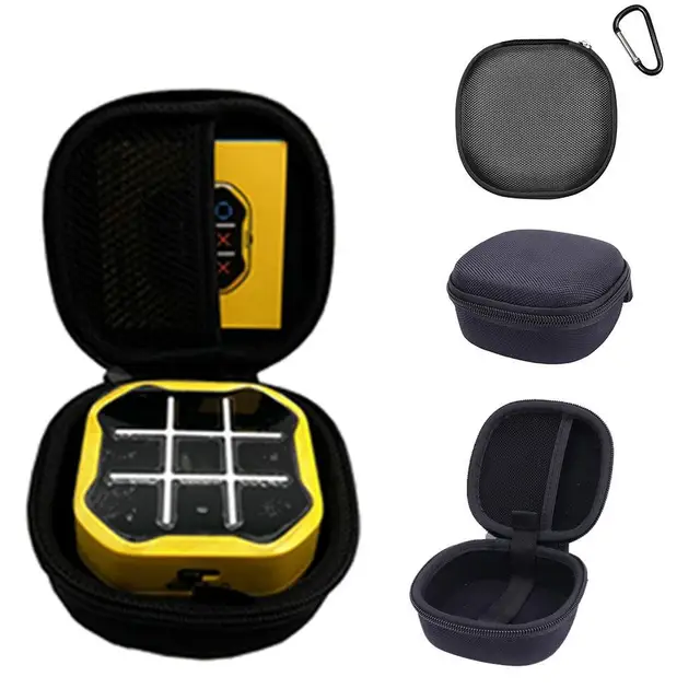 Dla GiiKER Tic Tac Toe Bolt Game 3 w 1 Handheld Puzzle Game Console Storage Bag EVA Electronic Storage Bag Protect Akcesoria