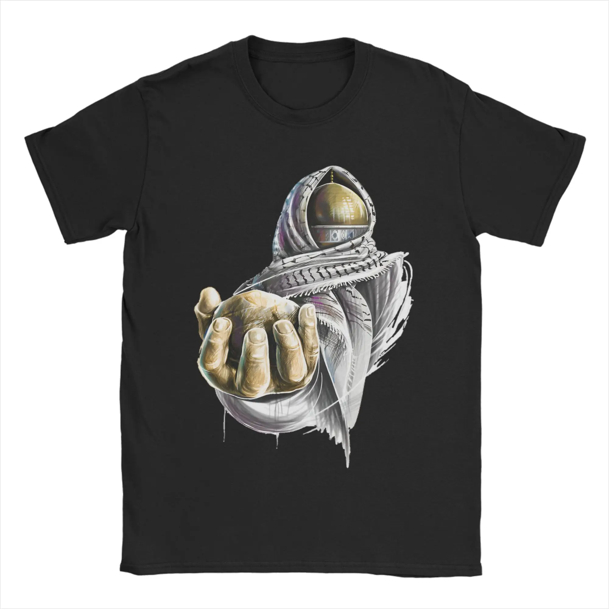 فلسطين كوفية فلسطين خريطة القطن تي شيرت للرجال الصيف الأساسية تي شيرت س الرقبة الترفيه تي شيرت كبير الحجم Hot البيع القمم