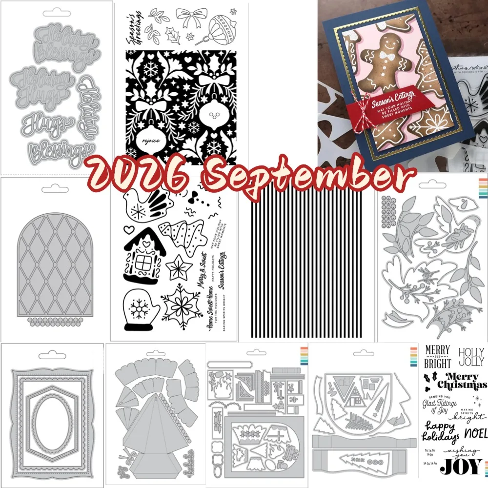 Pergamentpapier, neuer kleiner Bär, Metall-Stanzformen und Stempel für DIY Scrapbooking, Fotoalbum, Prägung, dekorative Papierkarten 2025,