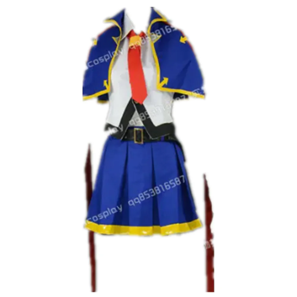 Blazblue Noel Vermillion Girls Summer Skirt Set Cosplay Costume