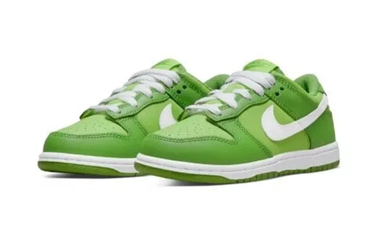 Nike Dunk Low Chlorophyll PS Sneakers shoes With Original Box