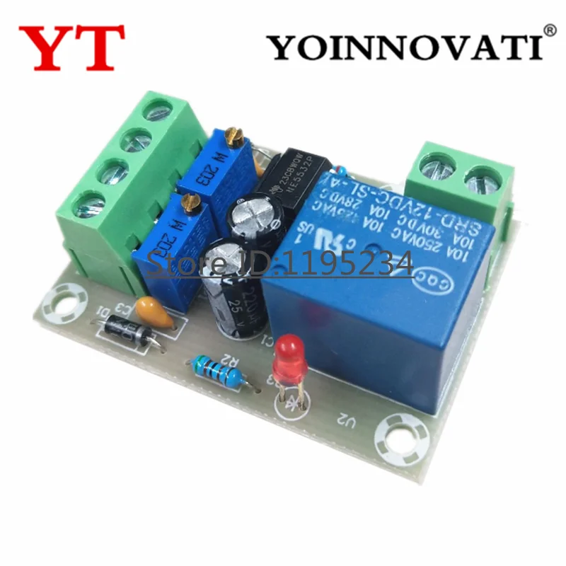1PCS - 10PCS XH-M601 battery charging control board 12V intelligent charger power control panel automatic charging power image 2