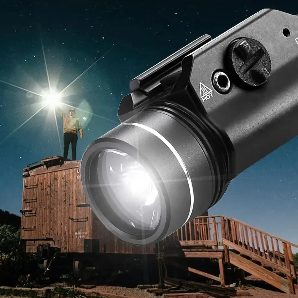 TR-1 Tactical Highlight Flashlight Tactical Light 800 Lumen LED Electronic Strobe Flash Light Mouse Light Under GLOCK G17