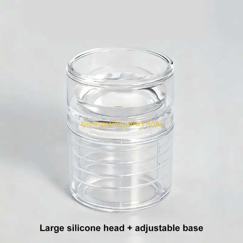 Timbro per art in silicone M4YA con camera retrattile per creazione dettagliata modelli unghie artigianali