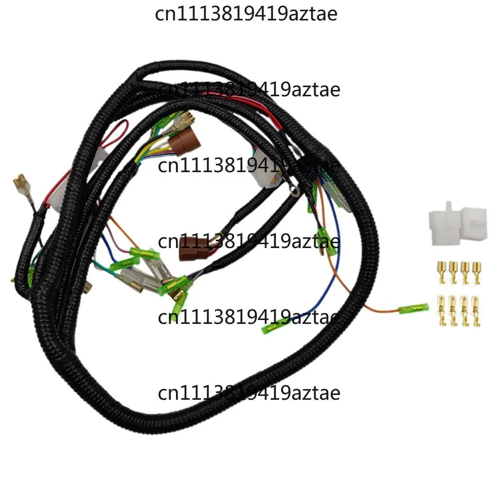 Complete Main Wiring Harness Assembly, Electrical Loom Replacement for CB350 CB350K CL350 CL350K Twins 1970-1973