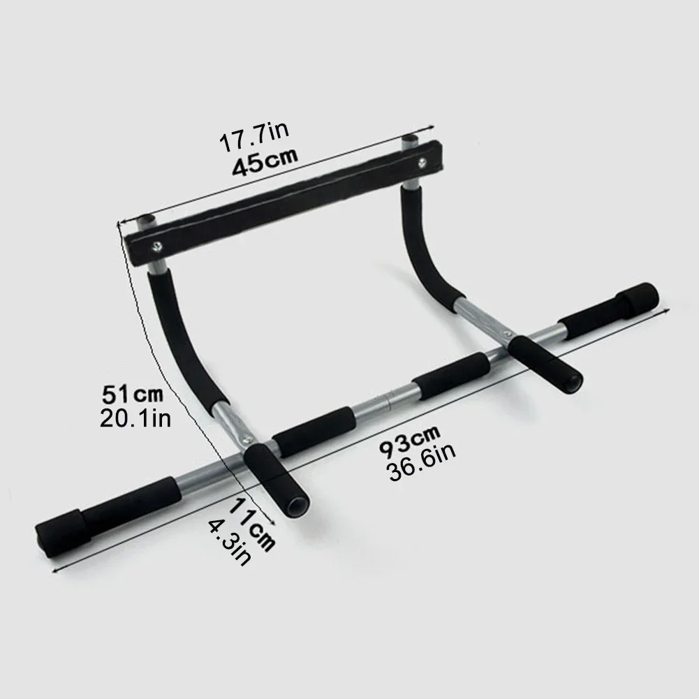 Pull Rod Letter Door Bar Fixed Wall Bar Exercise Bars Fitness Wall Tension Muscle Iron Rods Bodybuilding Equipment Chin-up Hook