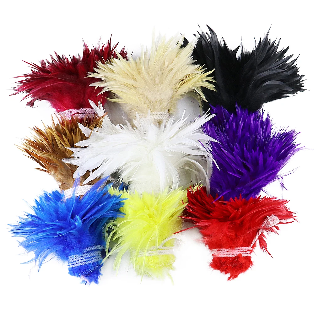 1000Pcs/Bunch Rooster Chicken Feather Tail Natural Pheasant pluma for Costume Jewelry Making Decoraion Cock Feathers 4-6 inches