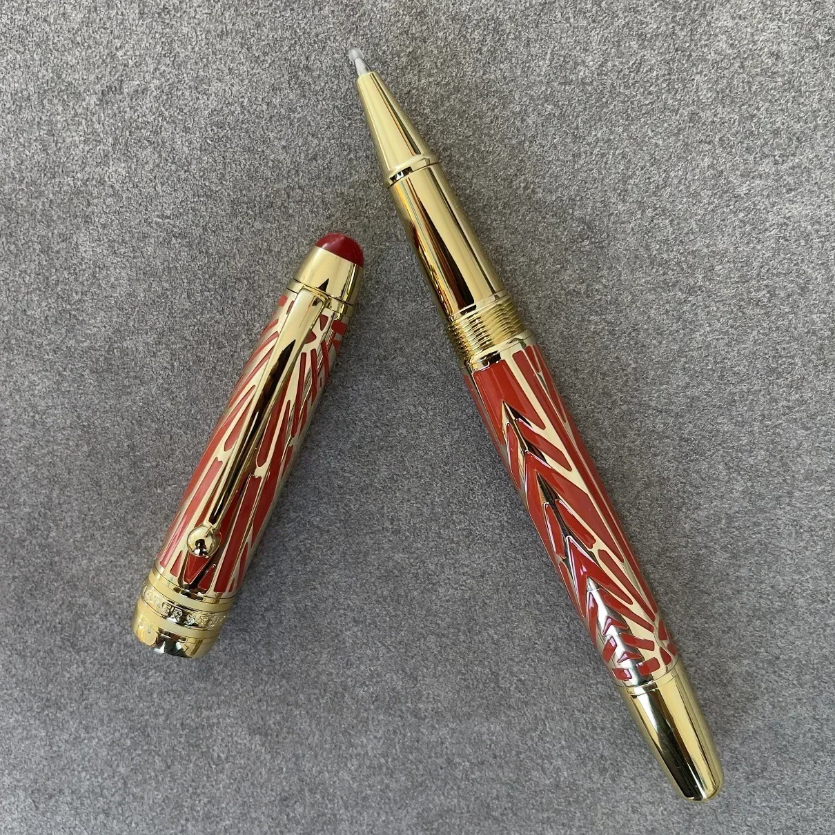 

Wakaka Heritage 100th 1924-2024 Special Edition 145 bigger Roller ball Pen Metal Office Writing Ballpoint Fountain Pens