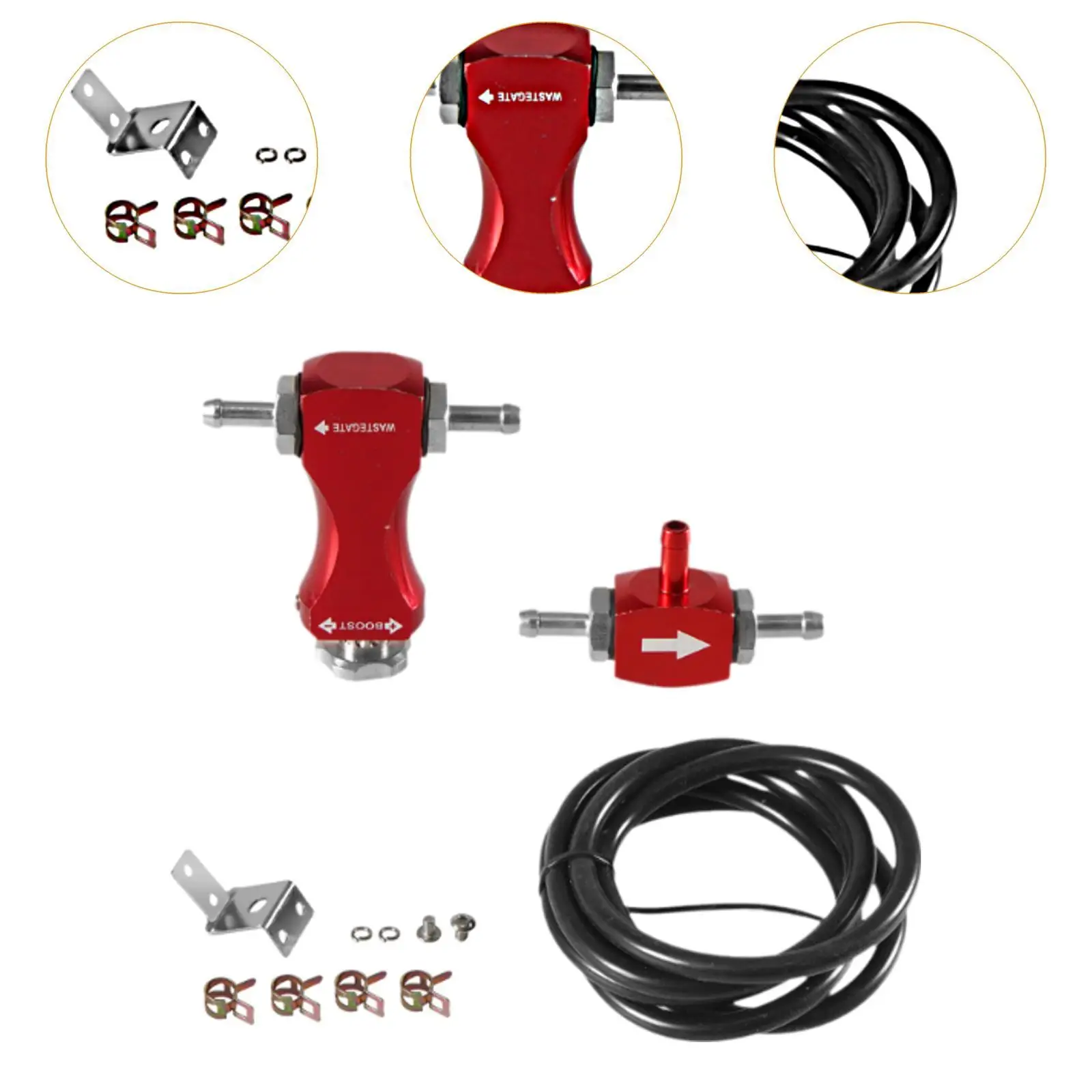 Universal Boost Controller Kit Practical Car Adjustable Manual Turbo Bleed Valve High Performance Parts for Car Type Control view 5