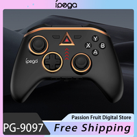 Ipega PG-9097 Wireless Gamepad 3D Joystick Vibration Grip Bluetooth Game Controller For Mobile Phone PC Accessories Man Gifts