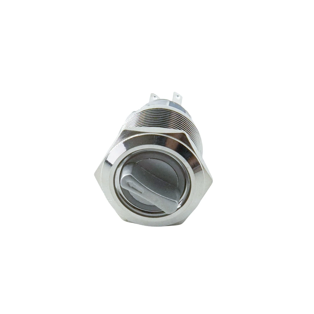 16mm 19mm 22mm Metal Knob button Switch on off power LED light Waterproof Flat circular button 3v 6v 12v 24v 110v 220v ip65