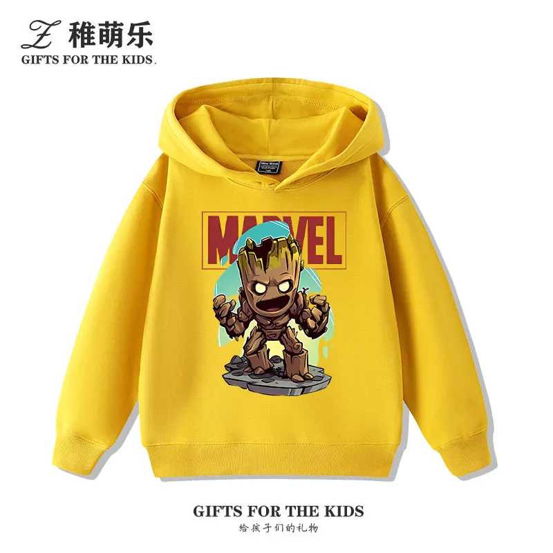 

Толстовки с принтом Marvel Avengers Captain America Thor для мальчиков, девочек и детей — многофункциональный комплект для весны и осени