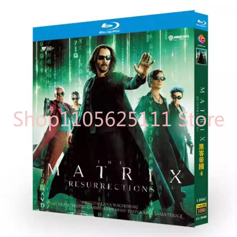 Les Resurrections de la Matrix ‎   (2021) ‎    Disque Blu-ray BD, nouvel emballage en boîte
