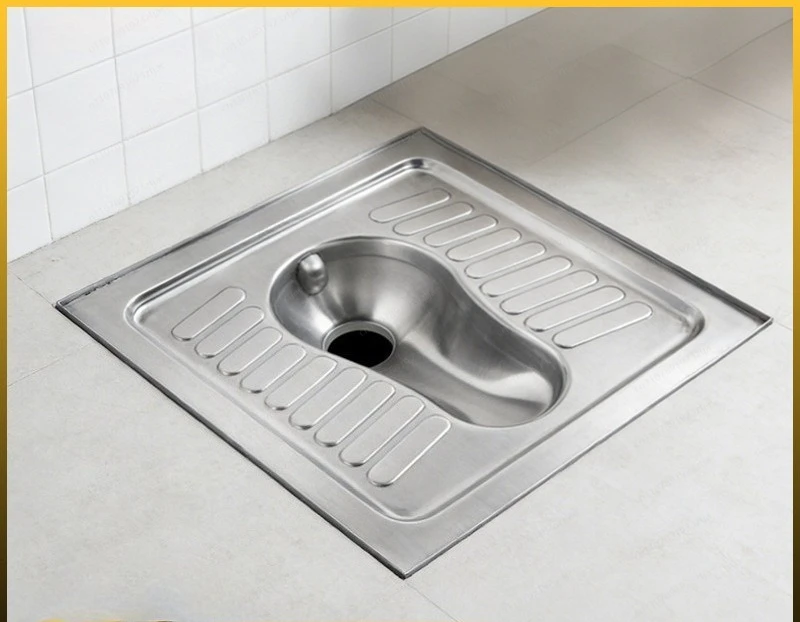 Stainless Steel Squatting Toilet / Urinal - Deodorizing for KTV, School & Public Restroom