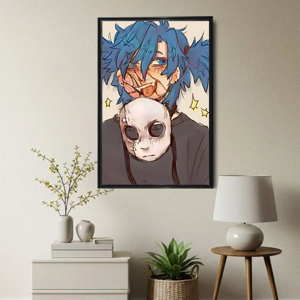 Larry Johnson Sal Fisher Sally Face Poster HD Art Sticky Wall Waterproof Home Living Room Bedroom Bar Aesthetic Decoration