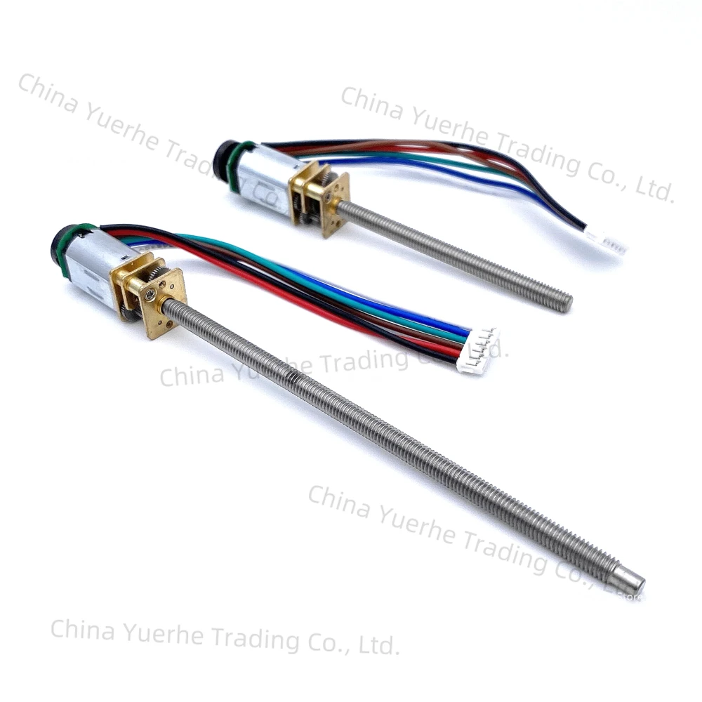 N20 تيار مستمر موتور تروس Thred برغي رمح 3V6V12V لتقوم بها بنفسك نموذج المغناطيسي 7PPR التشفير محرك روبوت ذكي