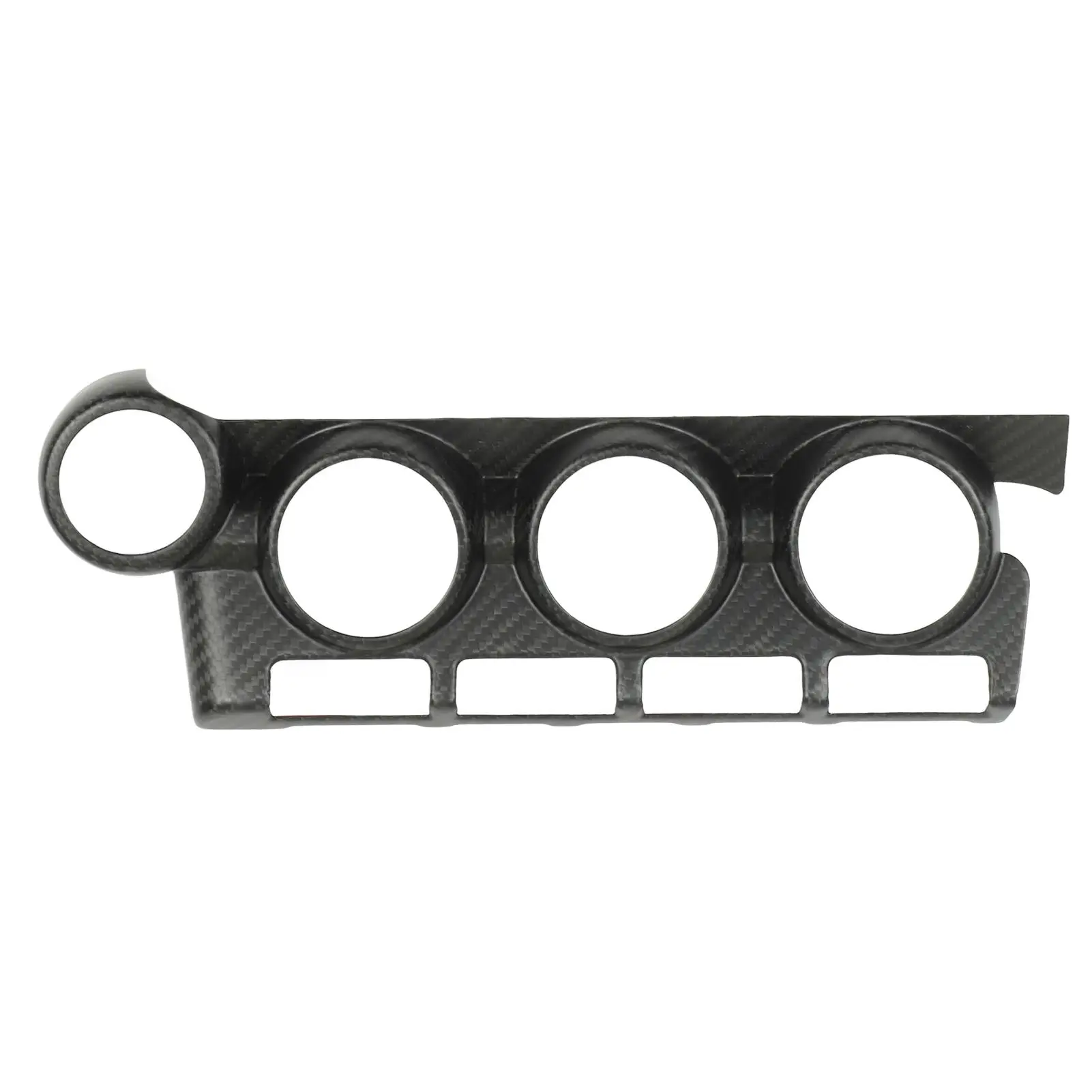 

Car AC Control Panel Trim Cover Dry Carbon Fiber Dashboard Air Condition Switch Button Panel Frame Decal for Toyota GR86 2022+