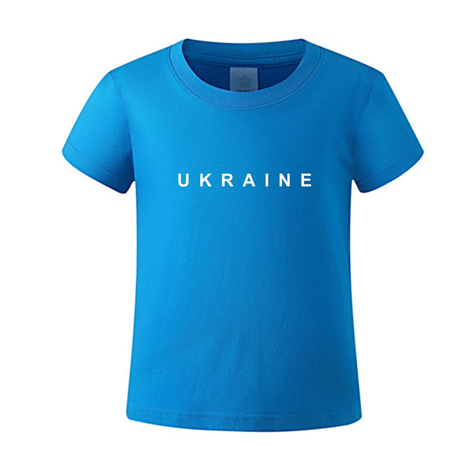 Ukraine Patriotism Style Kid\'s 100% Cotton T-Shirt Summer Tee Top Baby Boutique Shirt Gift