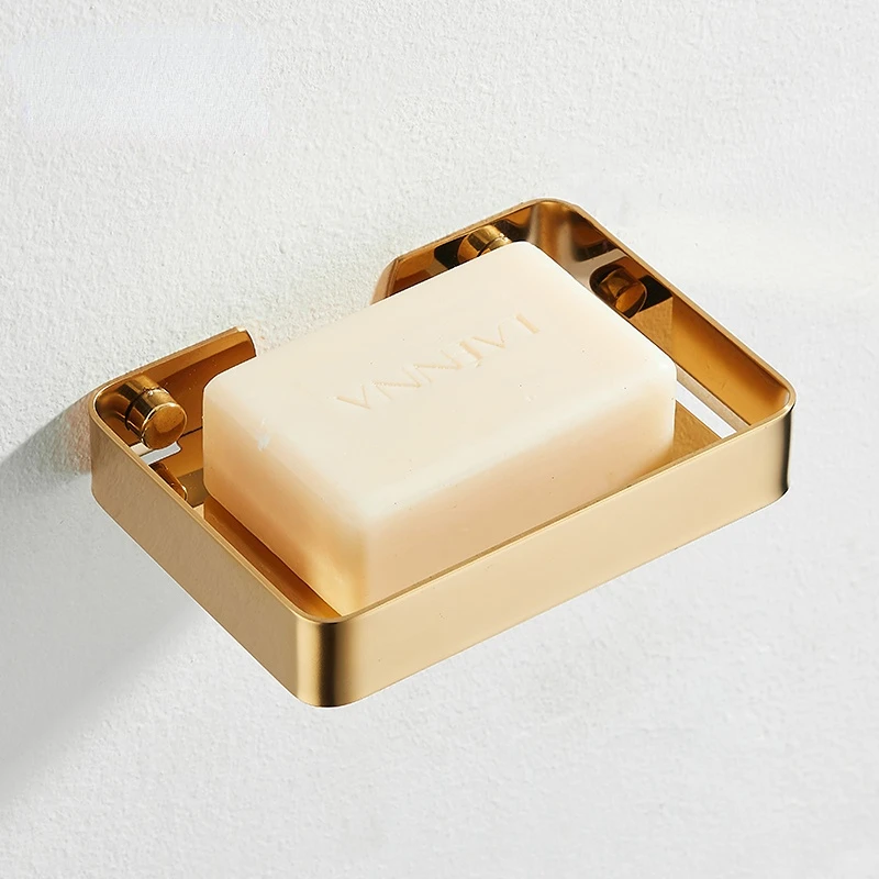 

Cost-effective Drain soap box Household soap dish box Wall-mounted perforated