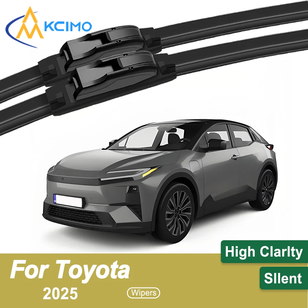 

Crystal Clear Driving 2PCS Windshield Wiper Blades for Toyota C-HR+ 2025 All-Weather Reliability Durable & Safe