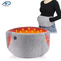 Electric Heating Belt With Hand Pockets Period Cramps Body Joints Pain Menstrual Heating Pad USB Uterus Hand Warmer Menstrual