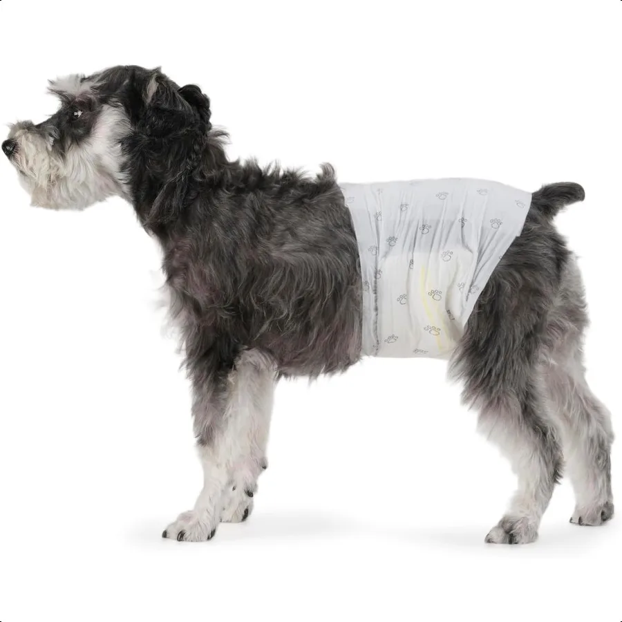 

Male Dog Diapers 30 Count Medium Ultra Absorbent Wrap with Secure Fit Leakproof and Comfortable